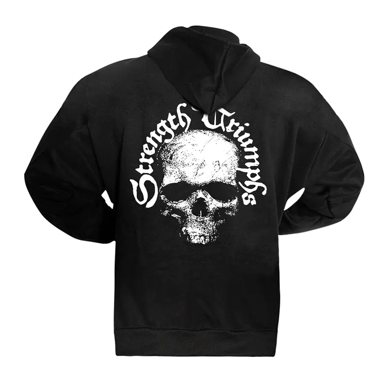 Men's Oversized Hoodie with Skull Design (2020 Collection)