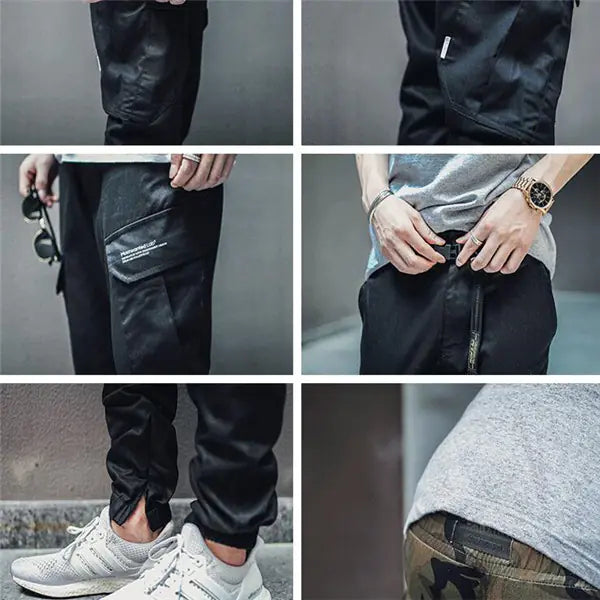 Men's Camouflage Cargo Pants with Multiple Pockets