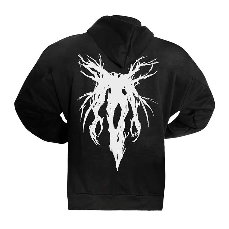 Men's Oversized Hoodie with Skull Design (2020 Collection)
