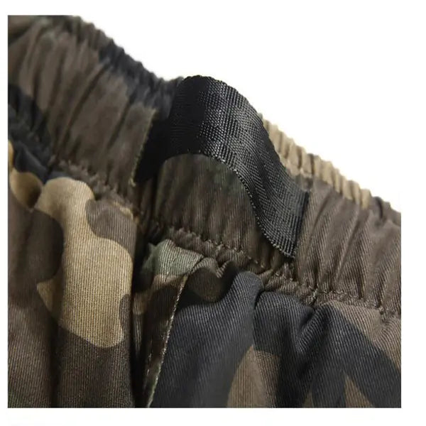 Men's Camouflage Cargo Pants with Multiple Pockets