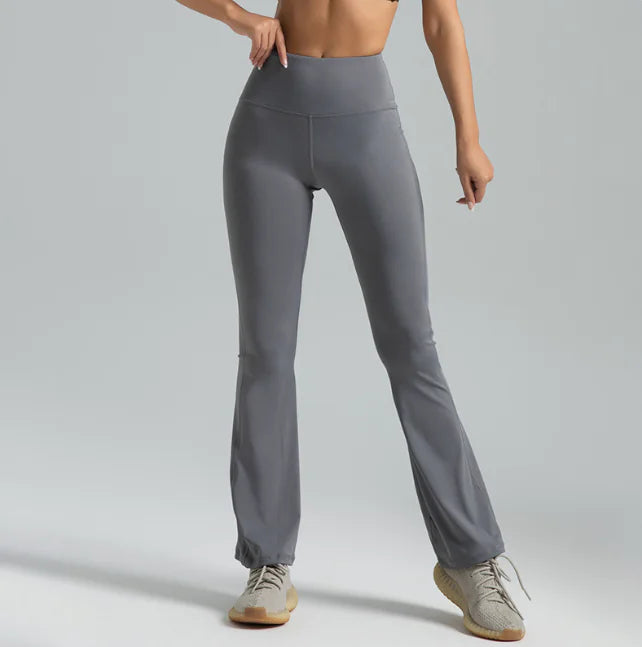 High Waist Flared Yoga Pants