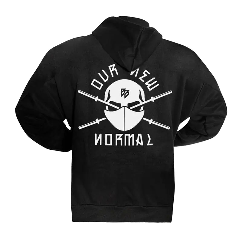 Men's Oversized Hoodie with Skull Design (2020 Collection)