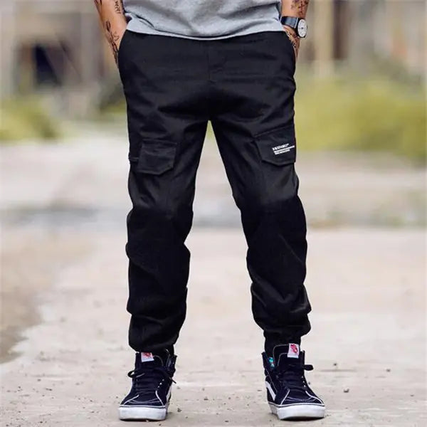 Men's Camouflage Cargo Pants with Multiple Pockets