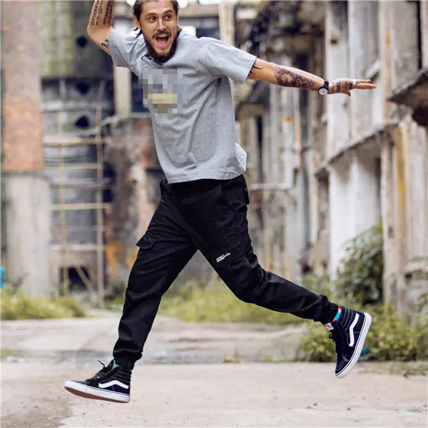 Men's Camouflage Cargo Pants with Multiple Pockets