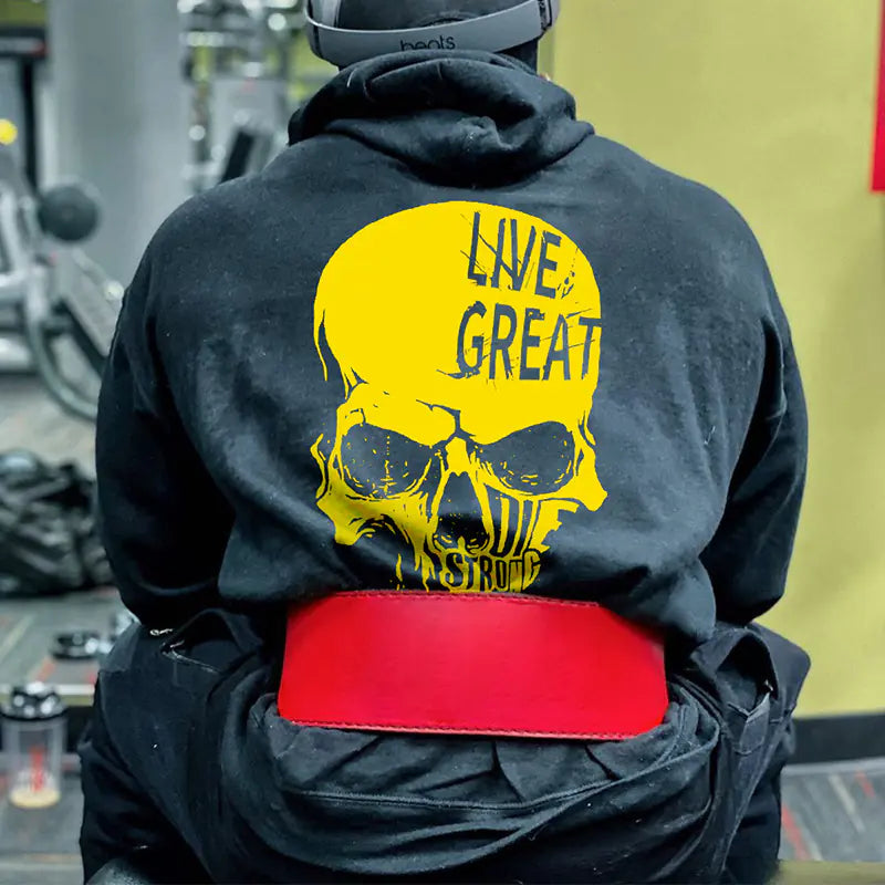 Men's Oversized Hoodie with Skull Design (2020 Collection)