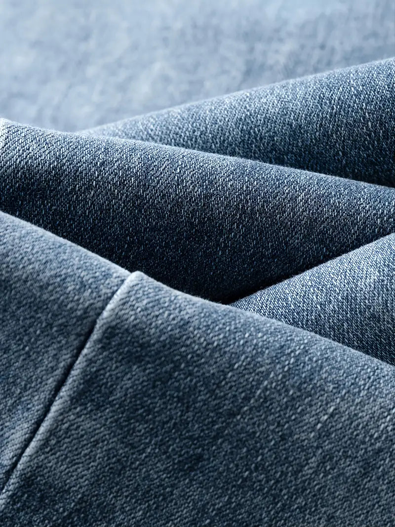 Vintage High Waist Slit Flared Bootcut Jeans for Women