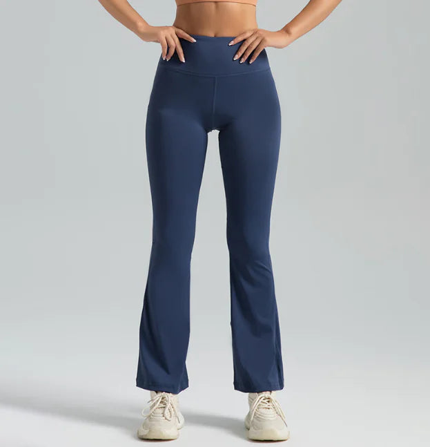 High Waist Flared Yoga Pants
